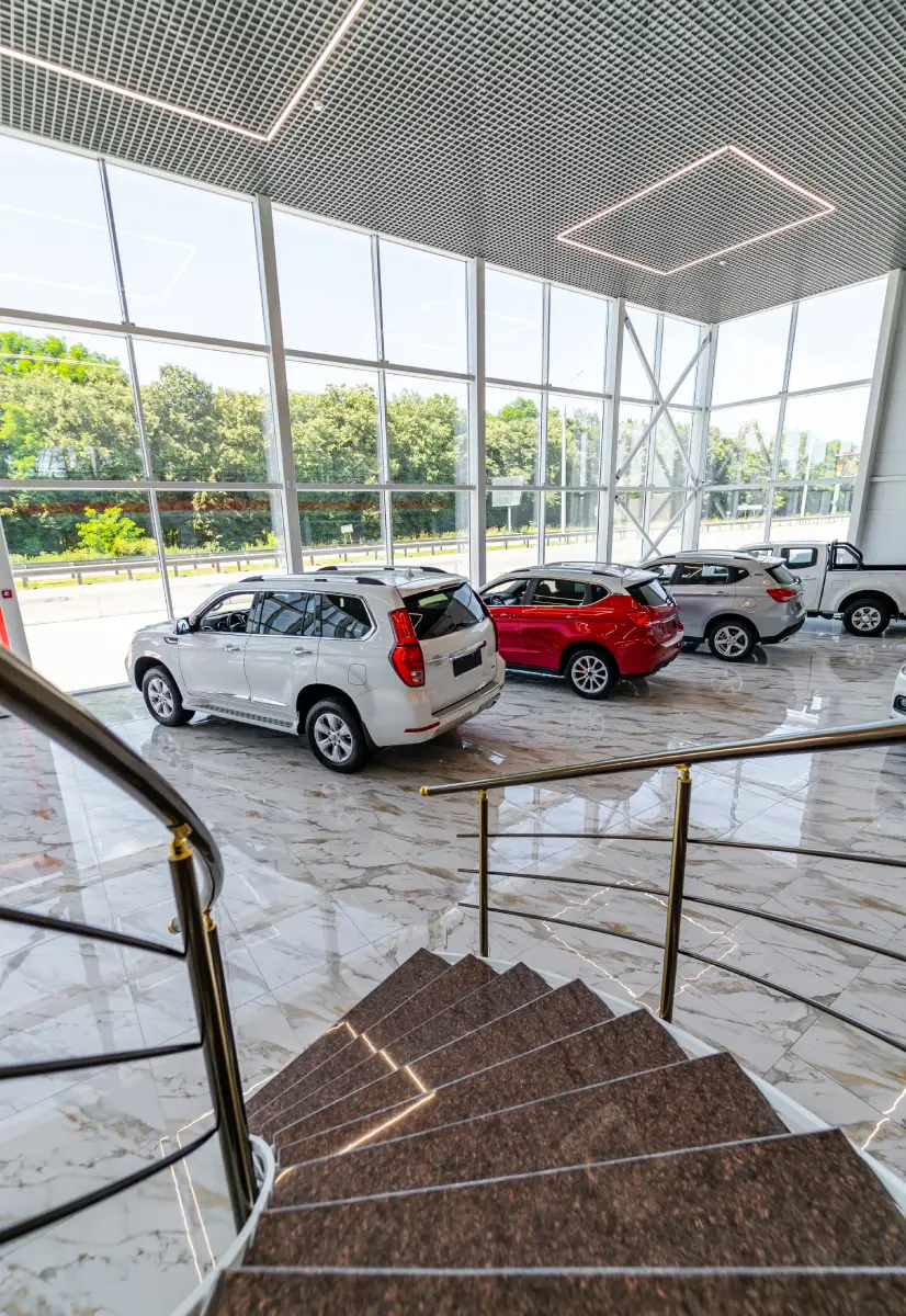 dealership-showroom-modern-glass-building-with-brand-new-cars-view-from-second-floor-cars